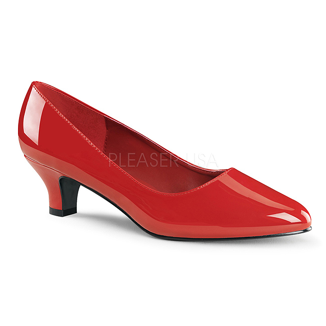 FAB-420W tacones altos para hombres rojo talla 40 - 41